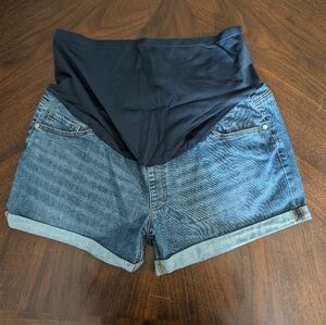 Time and Tru Maternity Jean Shorts